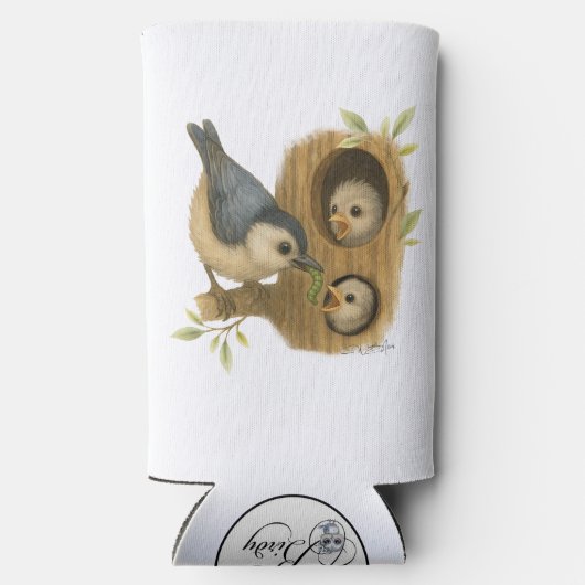 eigenzinnige witborsentouch seltzer blikjeskoeler (Achterkant)