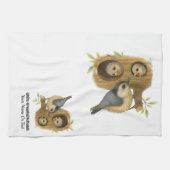 eigenzinnige witborsentouch theedoek (Horizontaal)