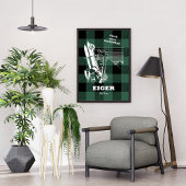 Eiger 3967 m Swiss Alps Moutainering Poster