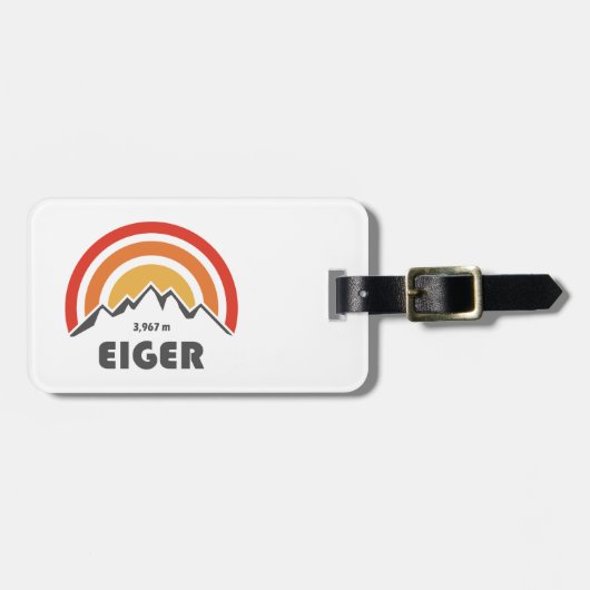 Eiger Bagagelabel (Voorkant horizontaal)