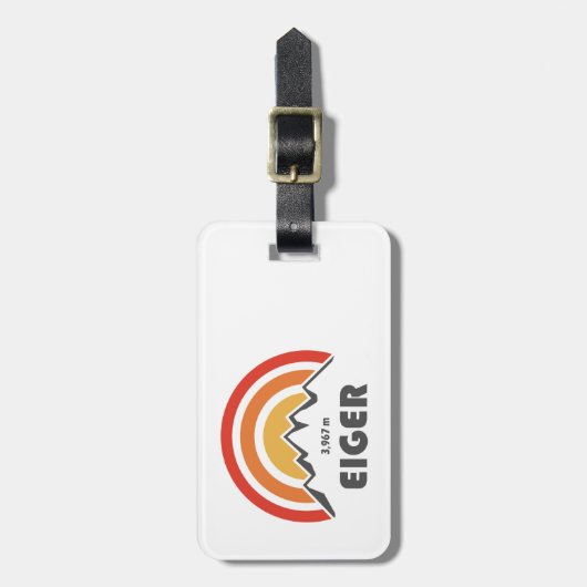 Eiger Bagagelabel (Voorkant verticaal)