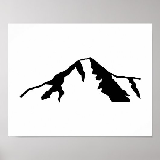 Eiger-berg Poster (Voorkant)