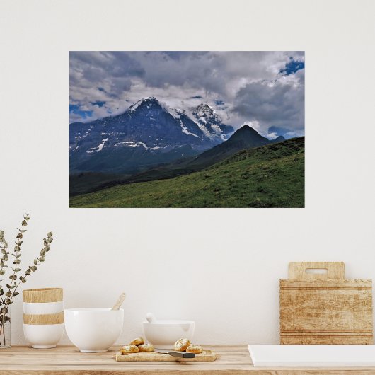 Eiger en Monch Poster (Keuken)