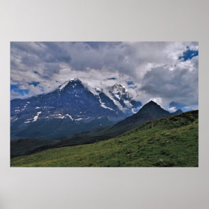 Eiger en Monch Poster