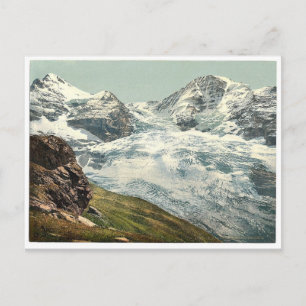Eiger Glacier, Bernese Oberland, Zwitserland vinta Briefkaart