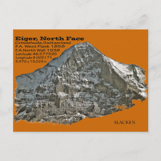Eiger, het gezicht van het Noorden Briefkaart