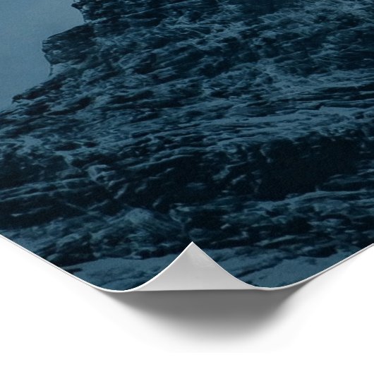 Eiger in de ochtend - Zwitserland Poster (Hoek)