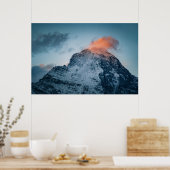 Eiger in de ochtend - Zwitserland Poster (Keuken)