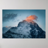 Eiger in de ochtend - Zwitserland Poster (Voorkant)