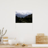 Eiger-, Mönch- en Jungfrau-gebergte - Poster (Keuken)