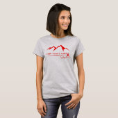 Eiger, Mönch en Jungfrau Trilogy. Zwitserse Alpen T-shirt (Voorkant volledig)