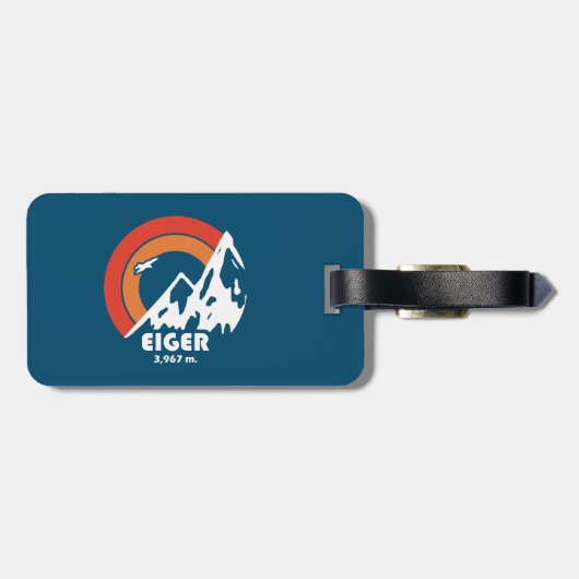 Eiger Sun Eagle Bagagelabel (Achterkant horizontaal)