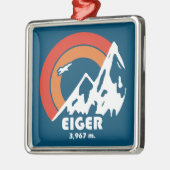 Eiger Sun Eagle Metalen Ornament (Links)