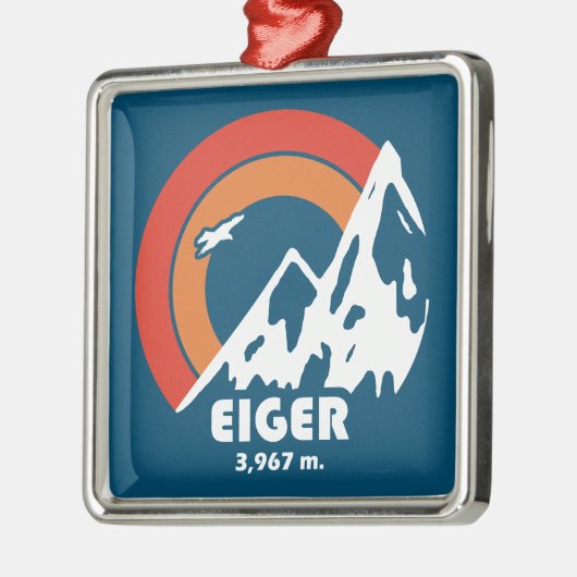 Eiger Sun Eagle Metalen Ornament (Links)