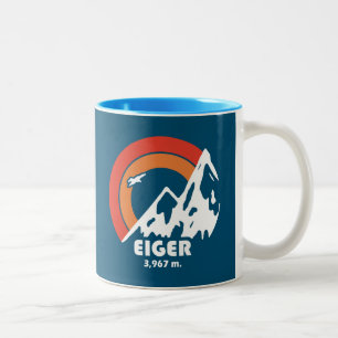 Eiger Sun Eagle Tweekleurige Koffiemok