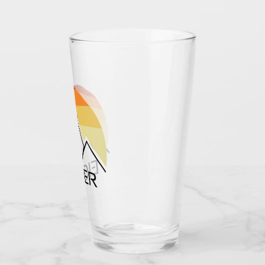 Eiger Zwitserland Retro Glas (Links)