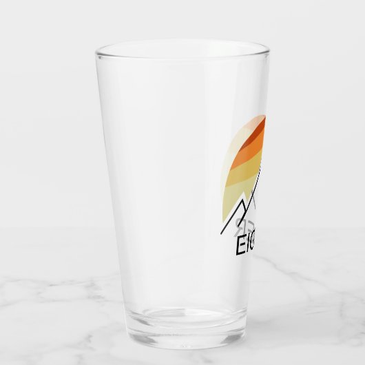 Eiger Zwitserland Retro Glas (Rechts)