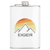 Eiger Zwitserland Retro Heupfles (Voorkant)