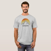 Eiger Zwitserland Retro T-shirt (Voorkant volledig)
