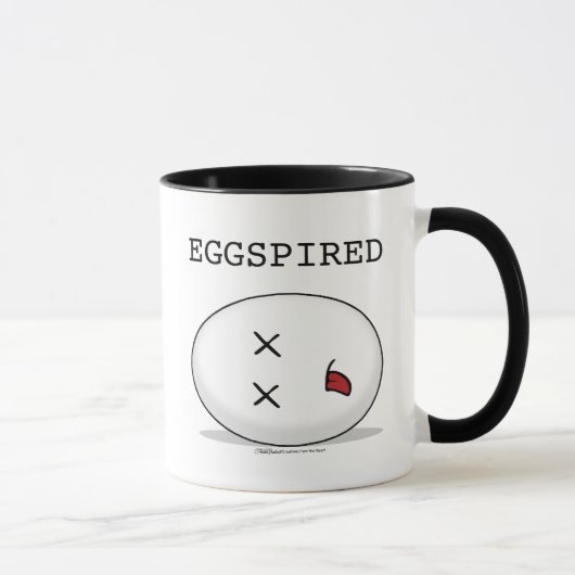 Eigespireerd-(verlopen) dood ei mok (Rechts)