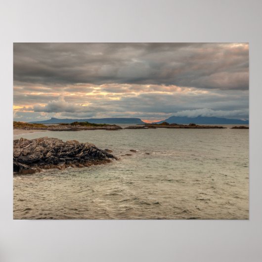 Eigg en Rum Poster (Voorkant)