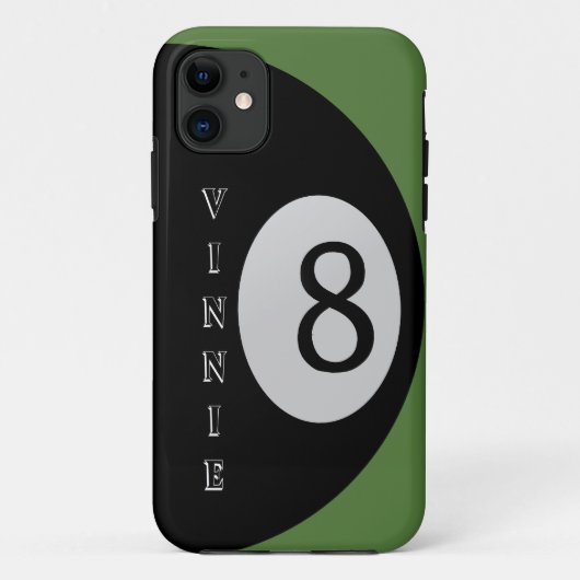 Eight Ball Biljart Persoonlijk Case-Mate iPhone Case (Achterkant)