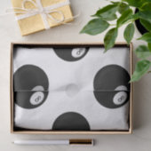 Eight Ball Billiard Theme Tissuepapier (Geschenk)
