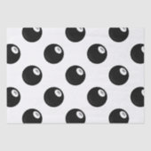 Eight Ball Billiard Theme Tissuepapier (Voorkant)