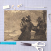 Eight Bells, 1887 by Winslow Homer Tissuepapier (Craft)