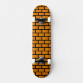 Eight Bit Brick Wall Skateboard (Voorkant)