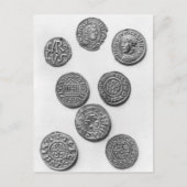 Eight Carolingian coins Briefkaart (Voorkant)