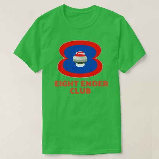 Eight Ender Club Curling T-shirt (Design voorkant)