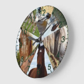 Eight Horse Triangle, Wall Clock Grote Klok (Hoek)