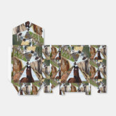Eight Horse Triangles, Party Favor Box Bedankdoosjes (Uitgevouwen)