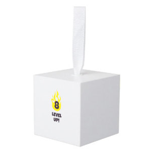 Eight level up decoratie