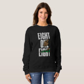 Eight One Eight 818 Area Code California Los Angel Trui (Voorkant volledig)