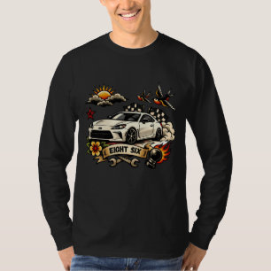Eight Six Lange Mouwen – House of Hachi T-shirt