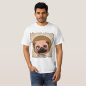 Eightball Pug t-shirt (Voorkant volledig)