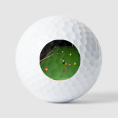 Eightball tafel olieverf met ballen en aanwijzinge (Voorkant)