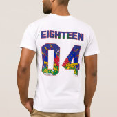 EIGHTEEN04 T-SHIRT (Achterkant)