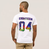 EIGHTEEN04 T-SHIRT (Achterkant volledig)