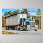 EIGHTEEN WHEELER-BARK TRAILER POSTER (Voorkant)