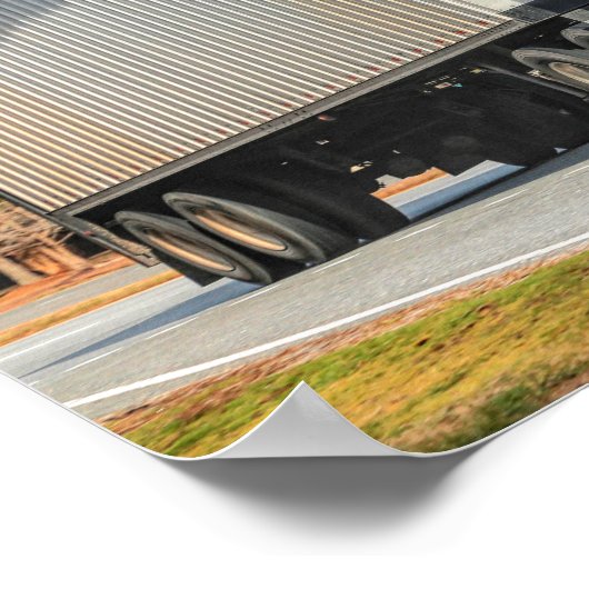 EIGHTEEN WHEELER-BARK TRAILER POSTER (Hoek)