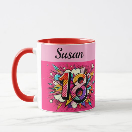 Eighteenth Birthday Mug Mok (Links)