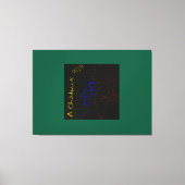 Eighteenth Century Red-haired Baron Canvas Afdruk (Voorkant)