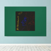 Eighteenth Century Red-haired Baron Canvas Afdruk (Insitu (Houten vloer))