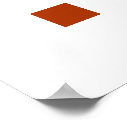 Eighteenth Century Red-haired Baron Poster (Hoek)