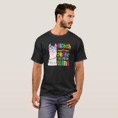 Eighth Grade No Prob Llama Student First Day Of Sc T-shirt (Voorkant volledig)