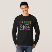 Eighth Grade Squad Back To School 8th Grade Teache T-shirt (Voorkant volledig)