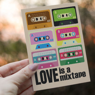 Eighties Love is een mixtape cassette uit de jaren Feestdagenkaart